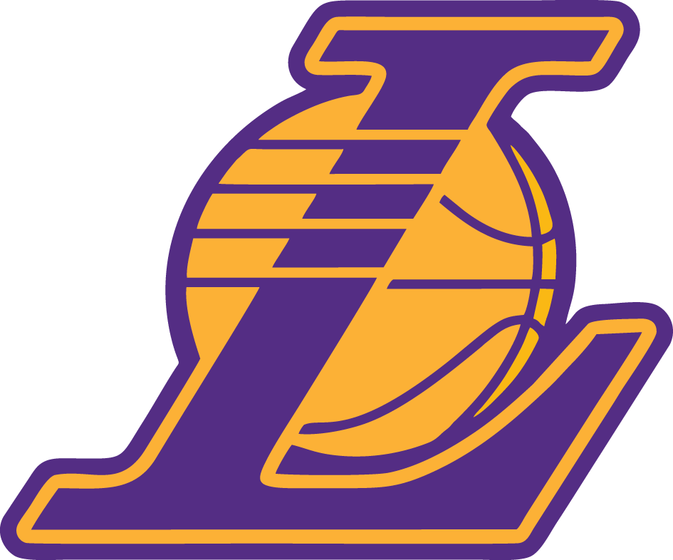 Los Angeles Lakers 2001-Pres Alternate Logo DIY iron on transfer (heat transfer) Los Angeles Lakers 2001-Pres Alternate Logo DIY iron on transfer (heat transfer)